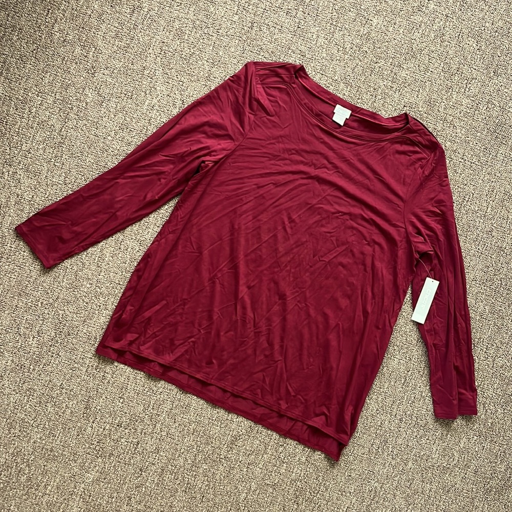 Chico’s long-sleeve knit top